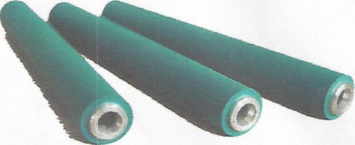 Drucker Andruckrolle für LP12/LP15, 100mm, grün, ohne Welle