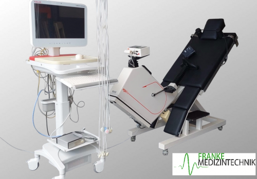 Schiller Cadiovit CS-200 Touch Monitor mit Ergoline Ergometer ergo-metrics 900, gebraucht, geprüft