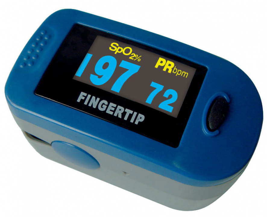 Pulsoxymeter Fingerprint mit schöner Tasche