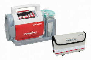 Weinmann ACCUVAC Pro mit Einwegbehältersystem, elektrisches Absauggerät